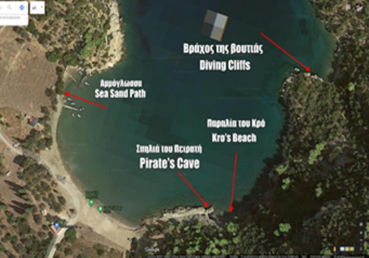 Private Beach House Irene Mare Poros Town Ngoại thất bức ảnh